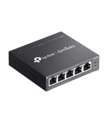TP-LINK | Omada 5-Port Gigabit Easy Managed Switch with 4-Port PoE+ | ES205GP | Desktop/Wall mountable