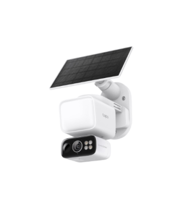 TP-LINK | Tapo C615F KIT | Solar-Powered Floodlight Pan/Tilt Security Camera Kit | 3 MP | F/1.6 | H.264 | MicroSD Card Up to 512