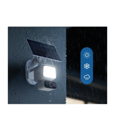 TP-LINK | Tapo C615F KIT | Solar-Powered Floodlight Pan/Tilt Security Camera Kit | 3 MP | F/1.6 | H.264 | MicroSD Card Up to 512