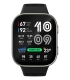 Amazfit Bip Max, hõbedane korpus, must