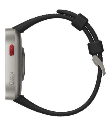 Amazfit Bip Max, hõbedane korpus, must