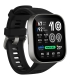 Amazfit Bip Max, hõbedane korpus, must