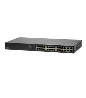 AXIS Switch  Rack 1U 24x10Base-T / 100Base-TX / 1000Base-T 2x10/100/1000BASE-T/SFP combo 2xSFP 24xRJ45 PoE ports 24 01192-002