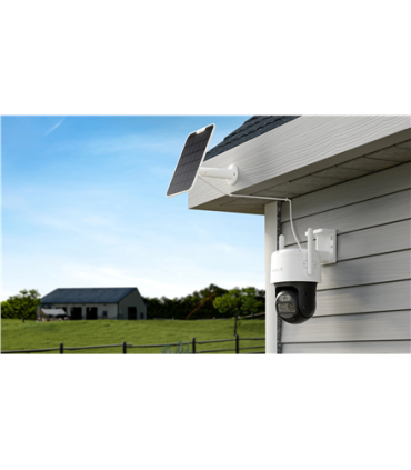 Reolink 4K Dual-Lens Wi-Fi 6 Battery-Powered Security Camera withSolar Panel 2 | Trackmix Series B770 | PTZ | 2.8mm/F1.6 | H.264