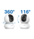 TP-LINK | Tapo C250 | Pan/Tilt AI Home Security Wi-Fi Camera | PTZ | 8 MP | 4mm/F1.6 | H.265 | MicroSD Card up to 512 GB