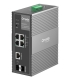 TP-LINK Switch  Switch type Managed Rack mounting Yes 4xRJ-45 ports RJ-45 Ports Type Gigabit Ethernet (10/100/1000) 1xCombo SFP 