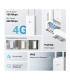 TP-LINK Wireless Router  TL-MR100-OUTDOOR Wi-Fi 4 (802.11n) Data speed 300 Mbit/s Ethernet WAN Yes DSL WAN Yes SIM card slot Yes