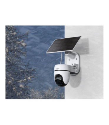 TP-LINK TC90 KIT | Solar-Powered Pan/Tilt Security Camera Kit | 3 MP | 4mm/F1.6 | MicroSD Card Up to 512 GB