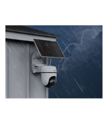 TP-LINK TC90 KIT | Solar-Powered Pan/Tilt Security Camera Kit | 3 MP | 4mm/F1.6 | MicroSD Card Up to 512 GB
