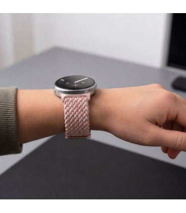 Tech-Protect kellarihm NylonMag Samsung Galaxy Watch 40/44/46mm, dusty rose