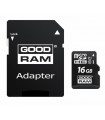 Goodram Micro SDHC 10 class + Adapter 16GB