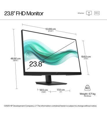 HP 23,8" B0BU9UT