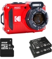 Kodak PixPro WPZ2 Bundle, punane