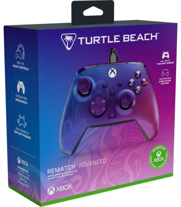 Turtle Beach mängupult Rematch Advanced Xbox, purple fade