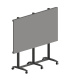 EDBAK TRV400.006 Videoconferencing trolley for Samsung 130"