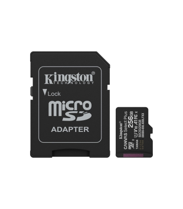 Kingston Micro SDXC 256GB UHS-I/W/ADAPTER SDCS3/256GB