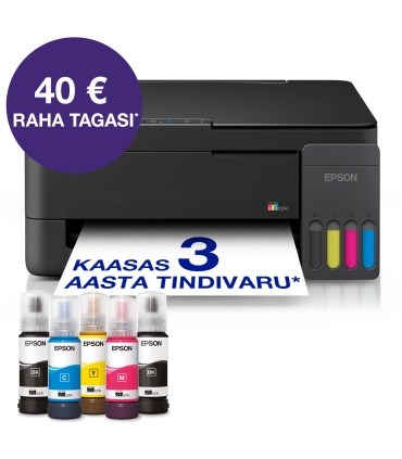 Epson EcoTank L3350 printer-skänner-koopiamasin, must