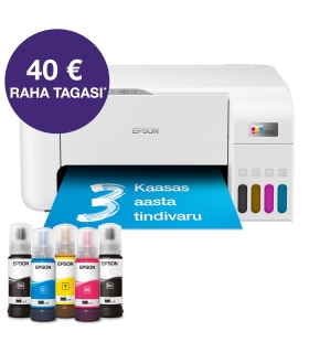 Epson EcoTank L3276 printer-skänner-koopiamasin, valge