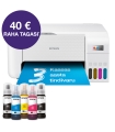 Epson EcoTank L3276 printer-skänner-koopiamasin, valge