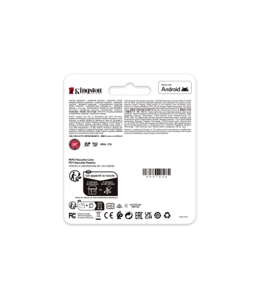 Kingston Micro SDXC 128GB UHS-I/SDCG4/128GBSP