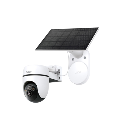 TP-LINK TC90 KIT | Solar-Powered Pan/Tilt Security Camera Kit | 3 MP | 4mm/F1.6 | MicroSD Card Up to 512 GB