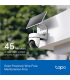 TP-LINK TC90 KIT | Solar-Powered Pan/Tilt Security Camera Kit | 3 MP | 4mm/F1.6 | MicroSD Card Up to 512 GB