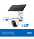 TP-LINK TC90 KIT | Solar-Powered Pan/Tilt Security Camera Kit | 3 MP | 4mm/F1.6 | MicroSD Card Up to 512 GB
