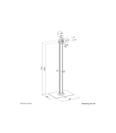 Neomounts Floor stand FL15-627BL1
