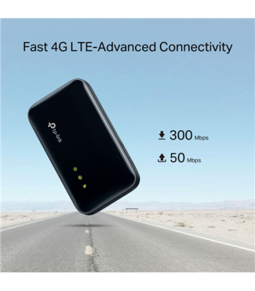 TP-LINK 300 Mbps LTE-Advanced Mobile Wi-Fi | M7400 | 802.11n | Mesh Support No | MU-MiMO No | 4G
