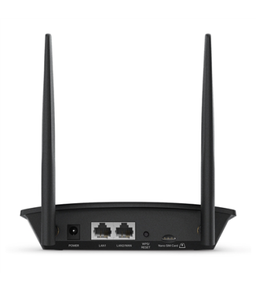 TP-LINK TL-MR100P | 300 Mbps Wireless N 4G LTE Router | 802.11n | Ethernet LAN (RJ-45) ports 2 | 10/100 Mbit/s | Mesh Support No