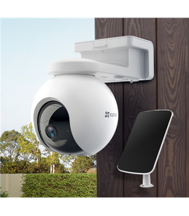EZVIZ | CS-EB8 4G | Battery-powered PT camera with solar panel | PTZ | 8 MP | 4 mm | IP65 | H.264/H.265 | MicroSD, max. 512 GB
