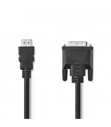 Nedis HDMI M - DVI-D (24+1) M, 3m, must