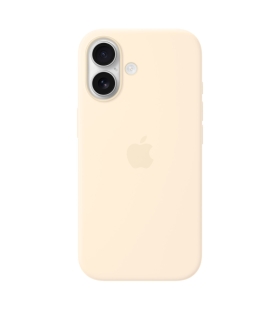 Apple iPhone 17 Silicone Case with MagSafe – Vanilla