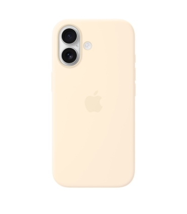 Apple iPhone 17 Silicone Case with MagSafe – Vanilla