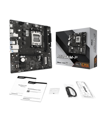 ASRock AMD A620A Socket AM5 micro ATX A620AM-P