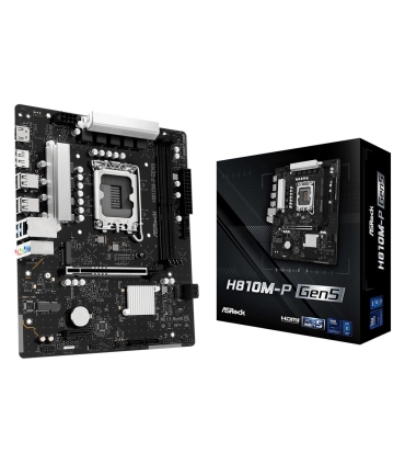 ASRock Intel H810 LGA 1851 (Socket V1) micro ATX H810M-PGEN5