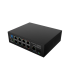 Lanberg | Switch PoE 4xBT 4xAT SFP/ETH Din Unmanagment Fast Ethernet | ILFE-8P-1GE-1S-120 | Unmanaged | Din rail, Rack