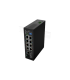 Lanberg | Switch PoE 4xBT 4xAT SFP/ETH Din Unmanagment Fast Ethernet | ILFE-8P-1GE-1S-120 | Unmanaged | Din rail, Rack