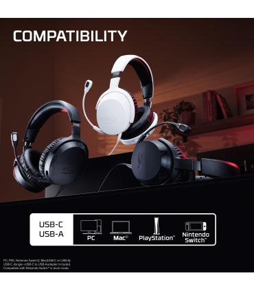 HYPERX HEADSET  CLOUDX STINGER3/WHITE BS1T6AA