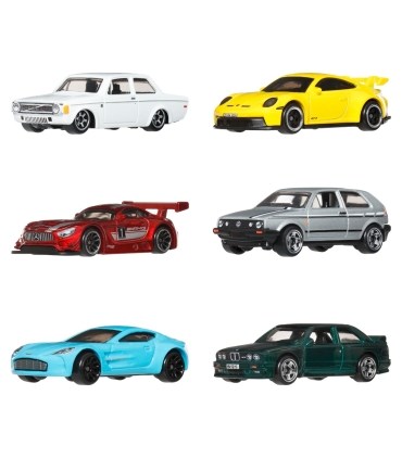 Hot Wheels Euroopa autode 6-pakk
