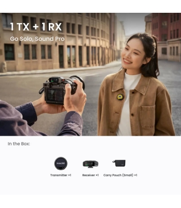 Insta360 Mic Pro (1TX + 1RX), must