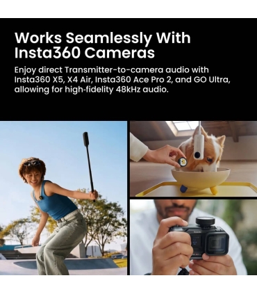 Insta360 Mic Pro (1TX + 1RX), must