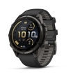 Garmin fenix 9 Pro nutikell, inReach, 47 mm, süsinikhall DLC-titaan, must/kivihall silikoonrihm