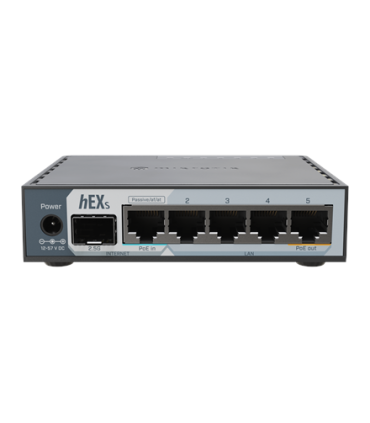 MikroTik | hEX S (2025) | 10/100/1000 Mbit/s | Ethernet LAN (RJ-45) ports 5 | Mesh Support No | MU-MiMO No | No mobile broadband