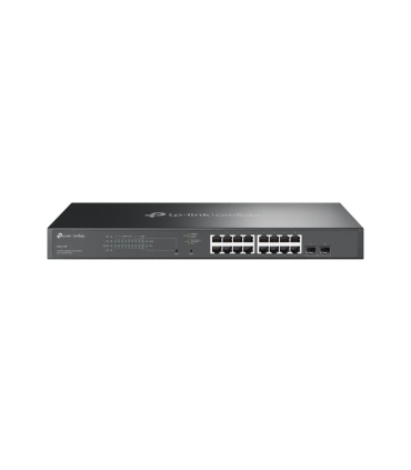 TP-LINK | SG2218P | JetStream 18-Port Gigabit Smart Switch with 16-Port PoE+ | Rack-mountable | Managed