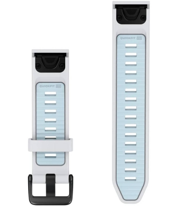 Garmin kellarihm QuickFit 20mm fenix 9 Pro, whitestone/ice blue