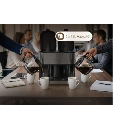 ProfiCook PCKAD1308DIX kohvimasin kahe kannuga