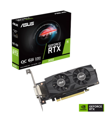 Asus NVIDIA GeForce RTX 3050 LP BRK OC Edition 6GB GDDR6