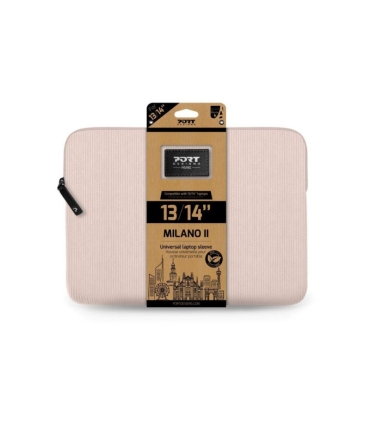 Port Designs Milano II 13-14" sülearvuti ümbris, roosa