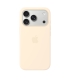Apple iPhone 17 Pro Silicone Case with MagSafe – Vanilla